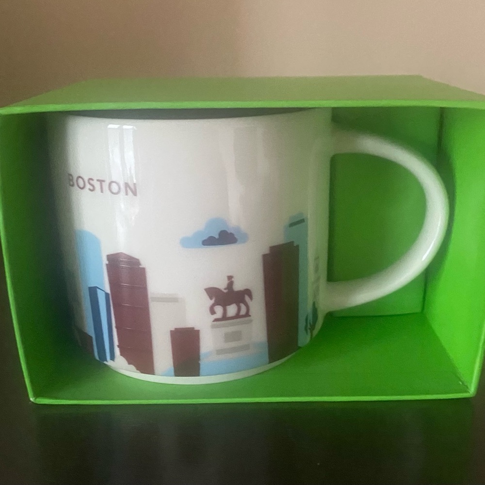 Starbucks Mugs, you are here 2015 Boston